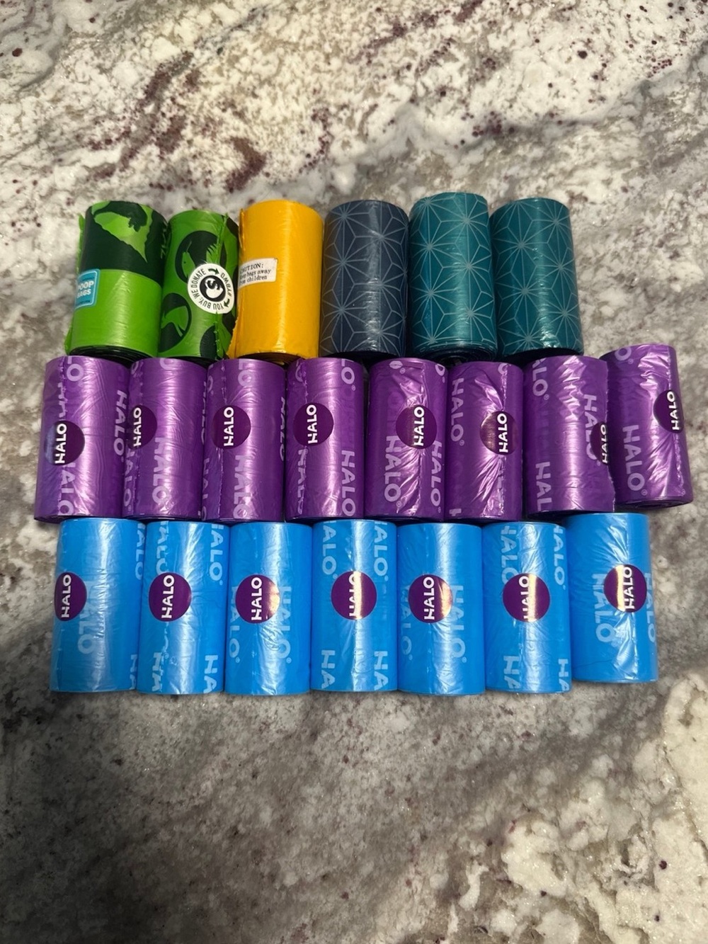 21 Reels of Dog Poop Bags